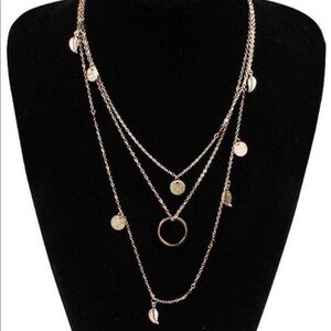 Boho necklace multi layers N5